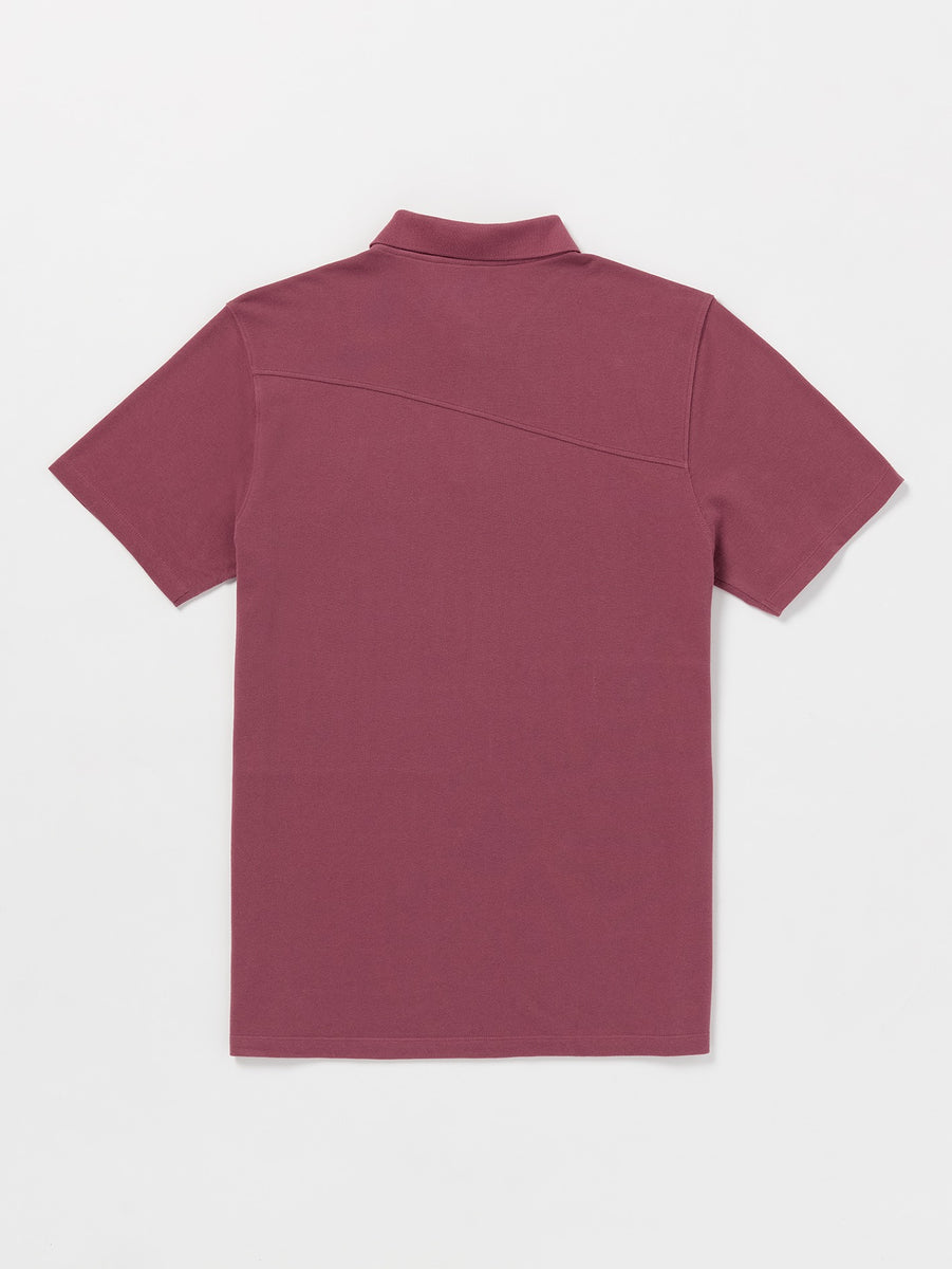 Stoney Baloney Polo Short Sleeve Shirt - Oxblood – Volcom US