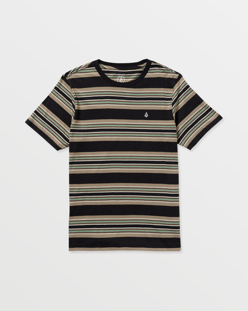 Volcom Men's Parotic Crew Short Sleeve Tee Black