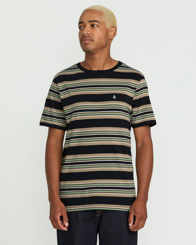 Volcom Men's Parotic Crew Short Sleeve Tee Black