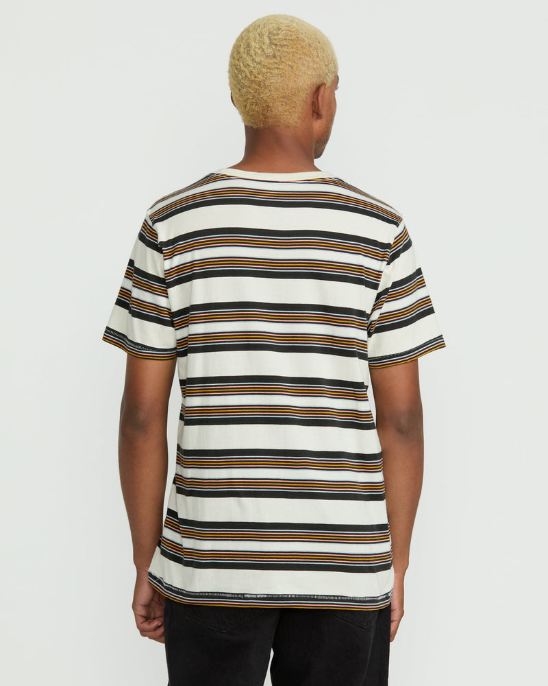 Volcom Men's Parotic Crew Short Sleeve Tee Off White