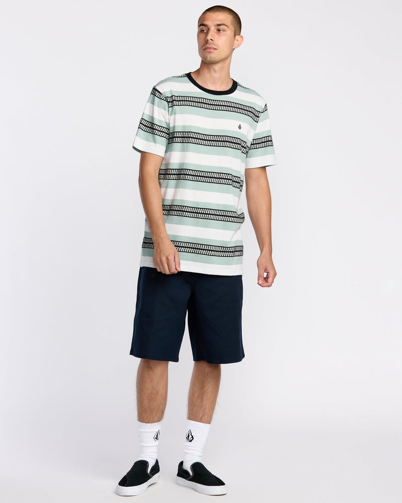 Volcom Men's Excluder Crew Off White