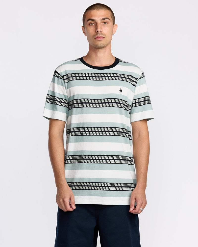 Volcom Men's Excluder Crew Off White
