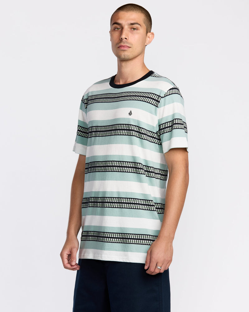 Volcom Men's Excluder Crew Off White
