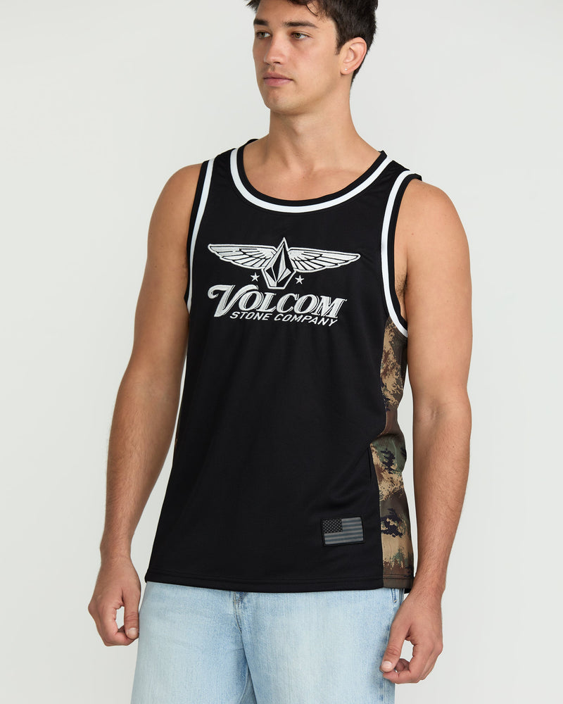 Volcom Men's Ludstone Tank Black