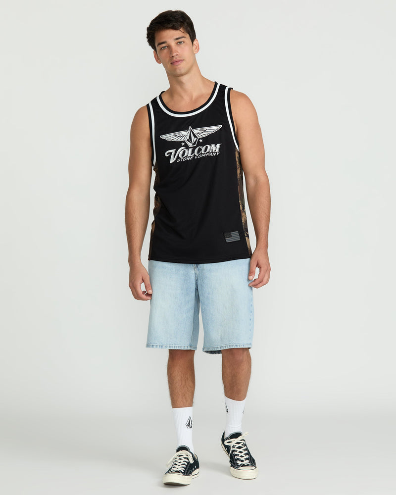 Volcom Men's Ludstone Tank Black