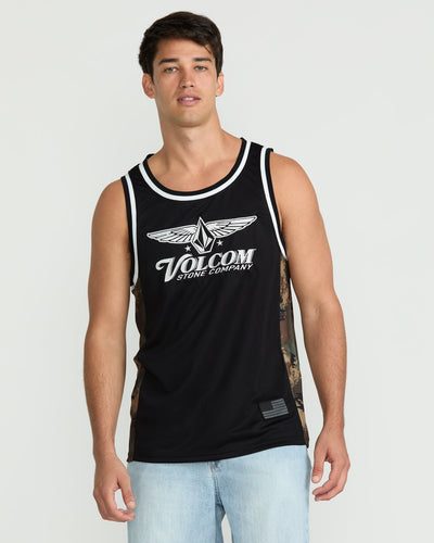 Volcom Men's Ludstone Tank Black