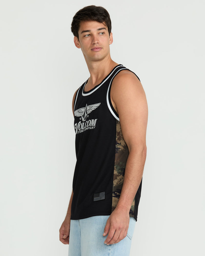 Volcom Men's Ludstone Tank Black