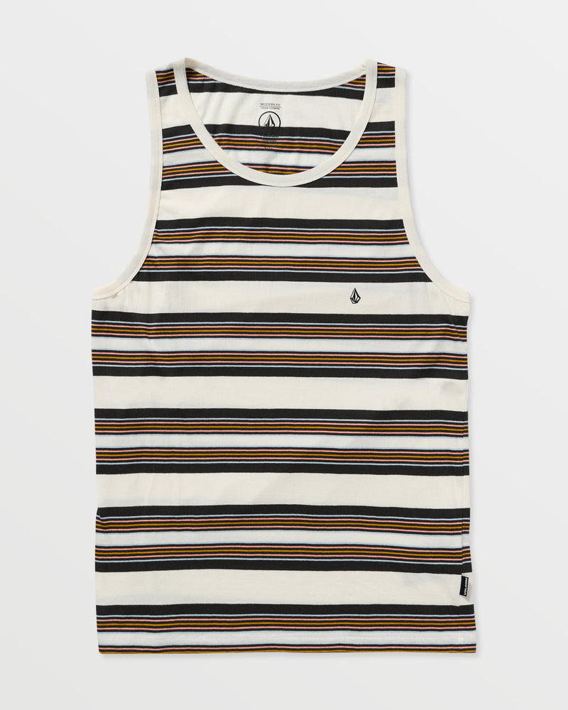 Volcom Men's Parotic Tank Off White