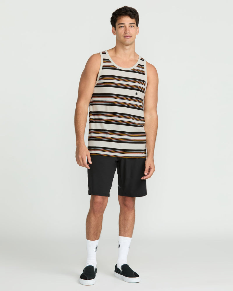 Volcom Men's Parotic Tank Off White