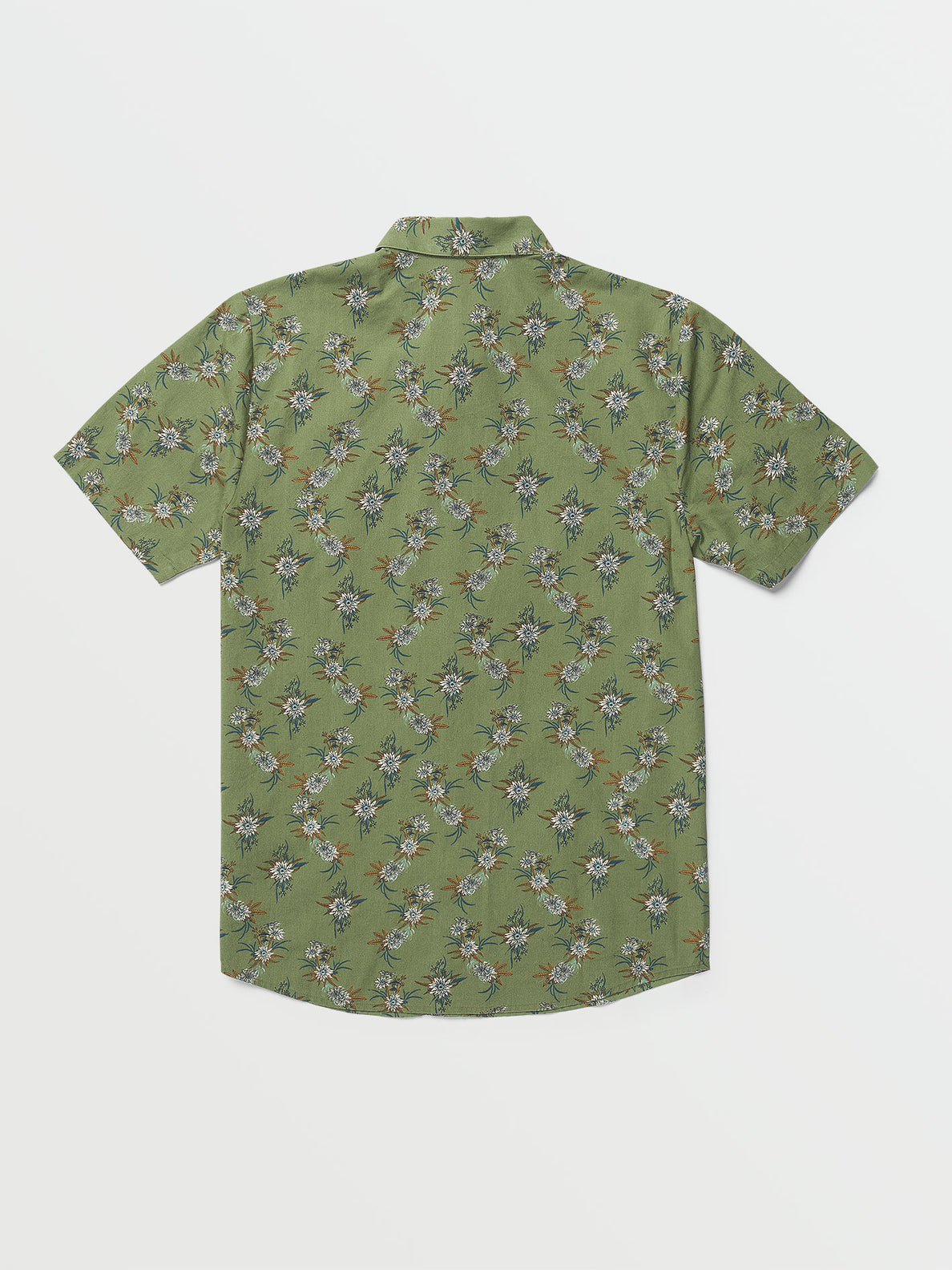 Warbler Woven Short Sleeve Shirt - Squadron Green