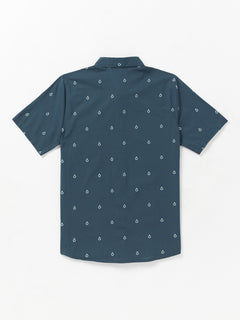 Patterson Short Sleeve Woven Shirt - Faded Navy