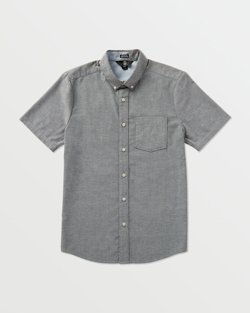 Men's Everett Oxford Short Sleeve - Volcom - Black
