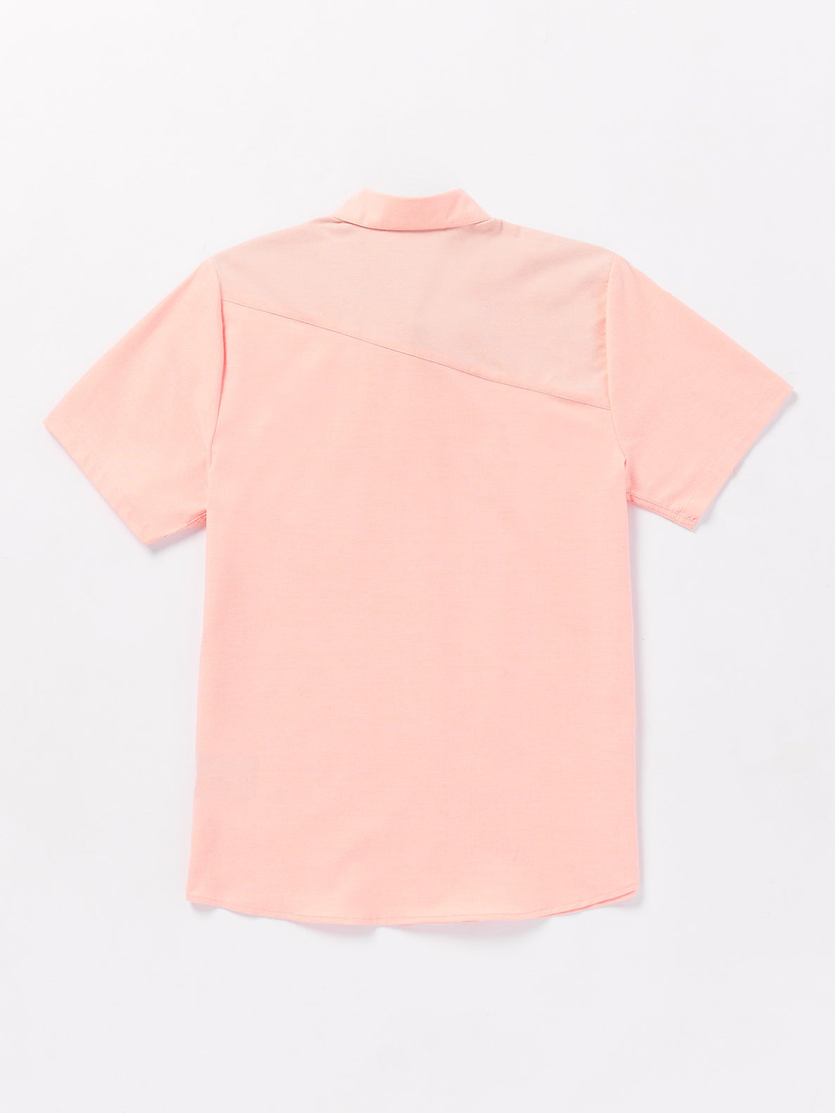Everett Oxford Short Sleeve Shirt - Salmon