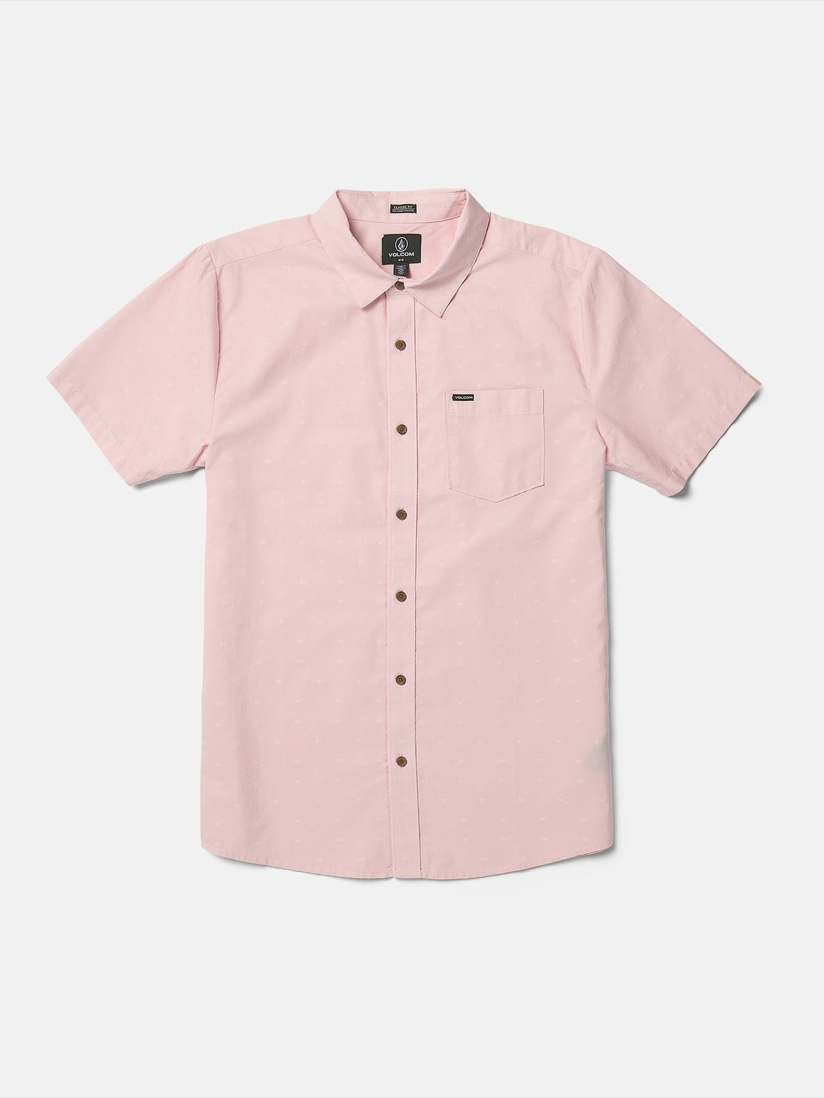 Crownstone Short Sleeve Shirt - Lilac Ash