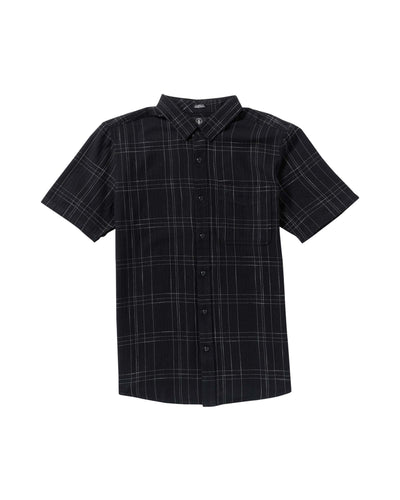 Volcom Men's Date Knight Short Sleeve Shirt Black