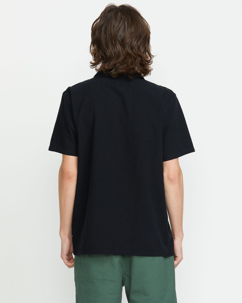 Men's Bayamostone Short Sleeve - Volcom - Black