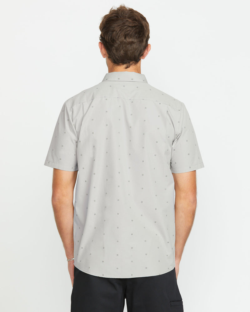 Men's Bankstone Short Sleeve - Volcom - Tower Grey