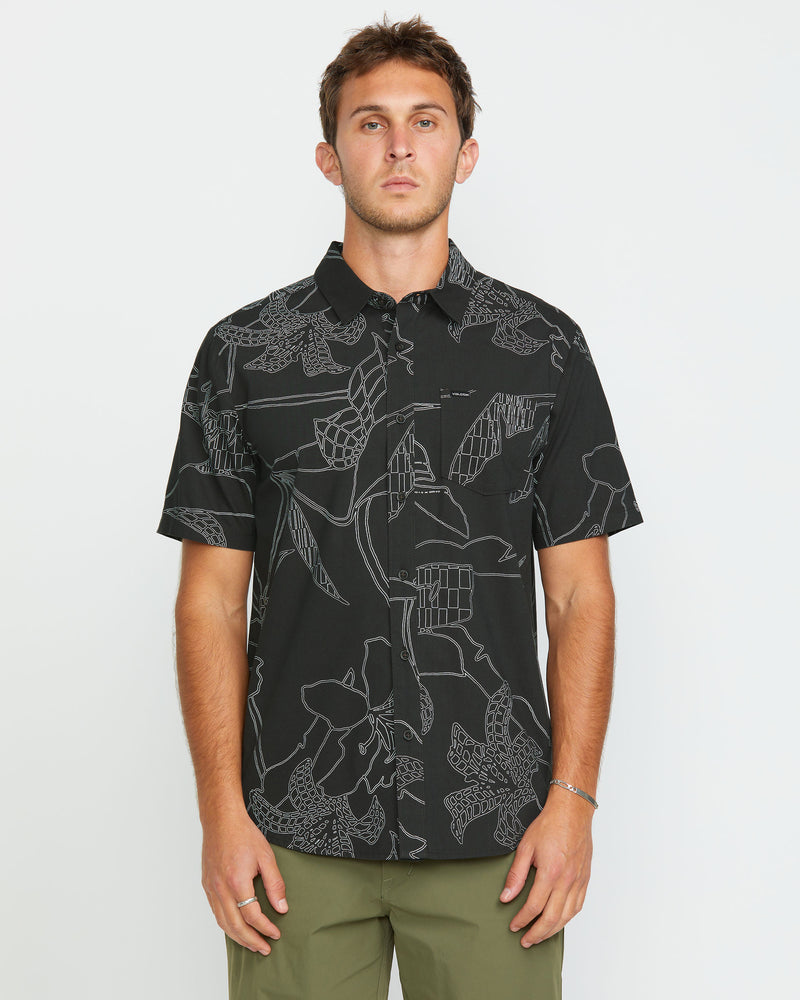 Men's Cad Floral Short Sleeve