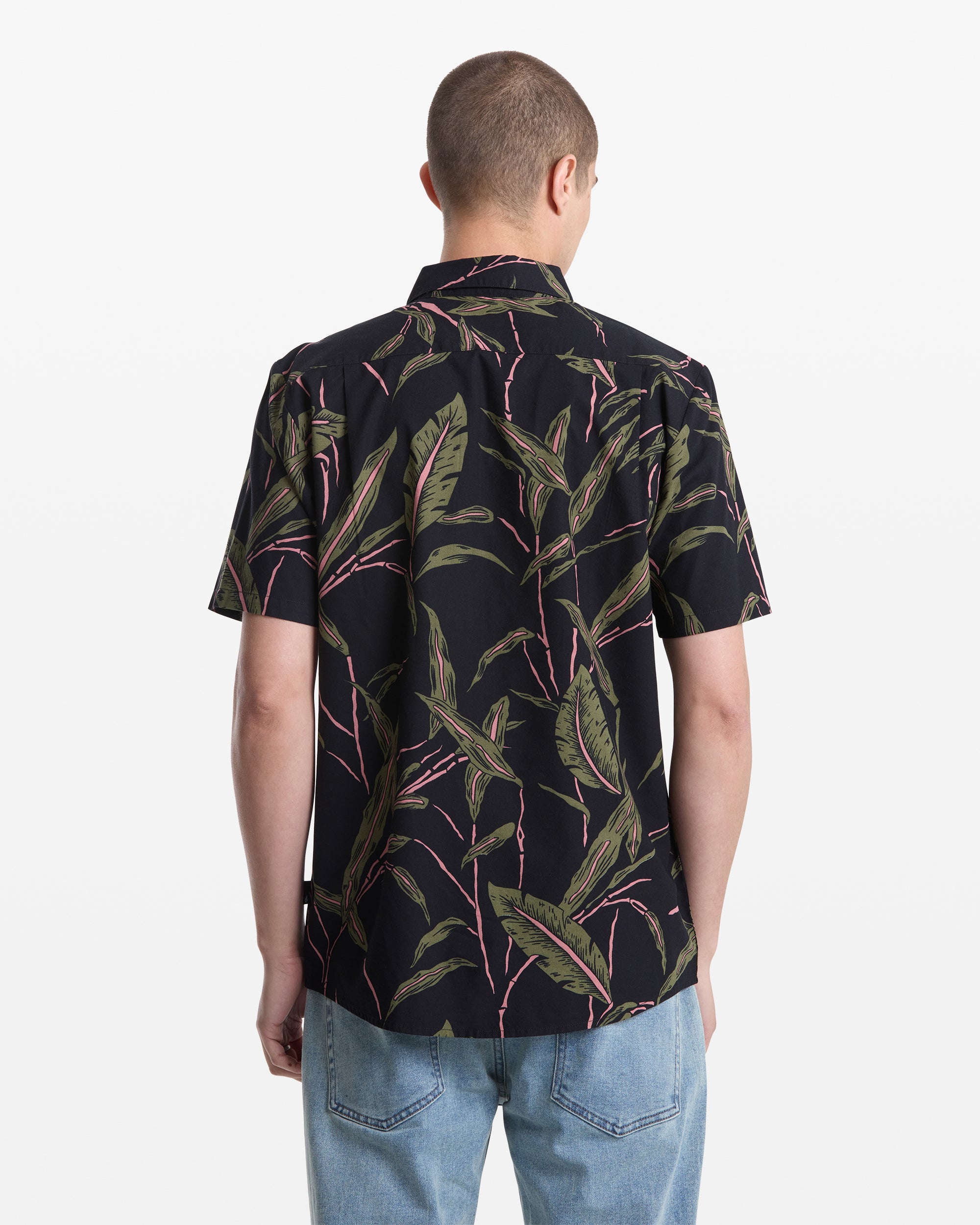 Men's Markerstone Short Sleeve-Black-Volcom