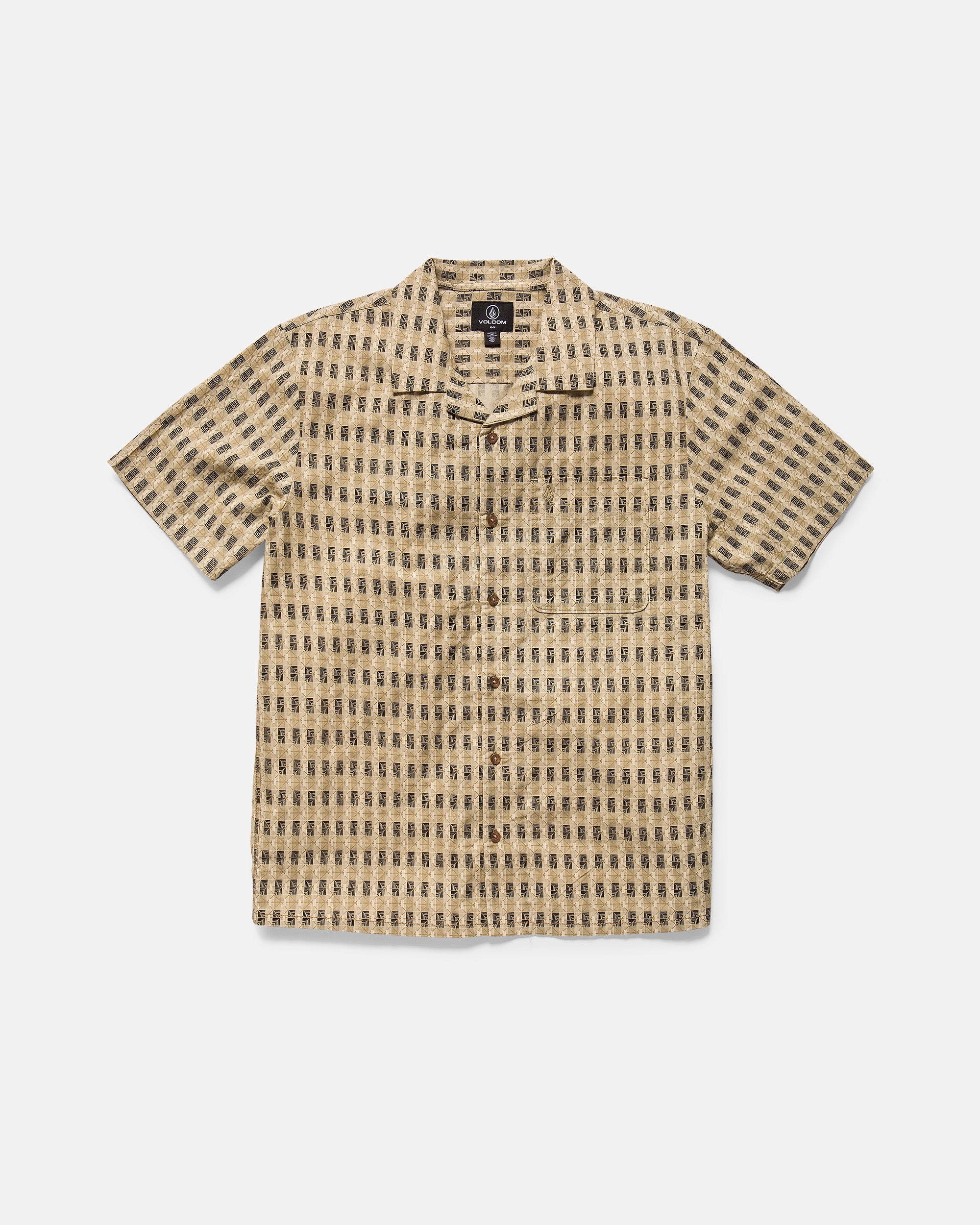 Plaid shirt on a white background