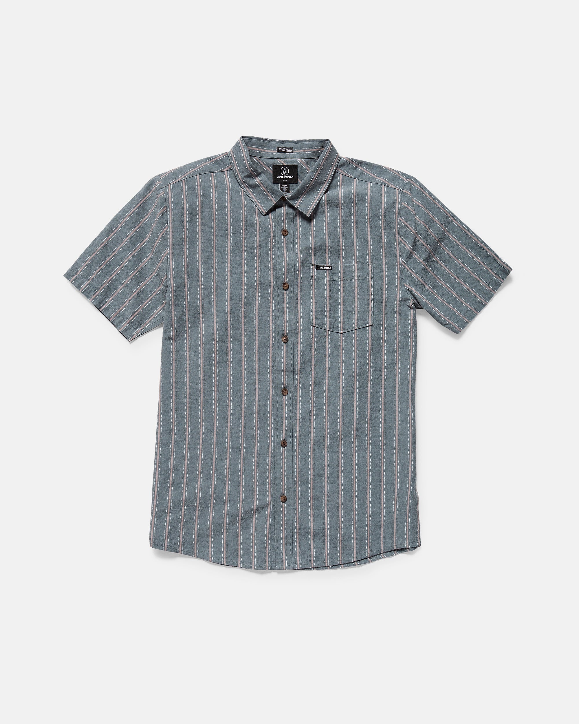 Men's Sato Stripe Short Sleeve Tee - Volcom