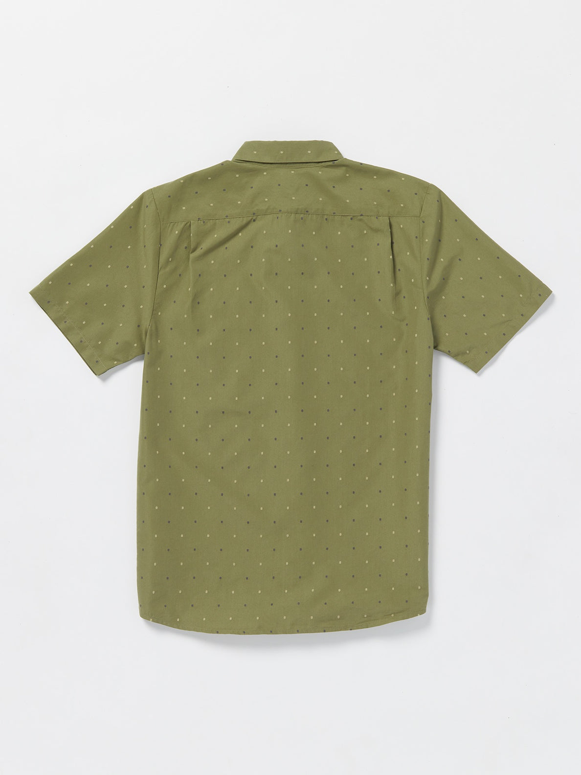 Hone Stone Woven Short Sleeve Shirt - Thyme Green