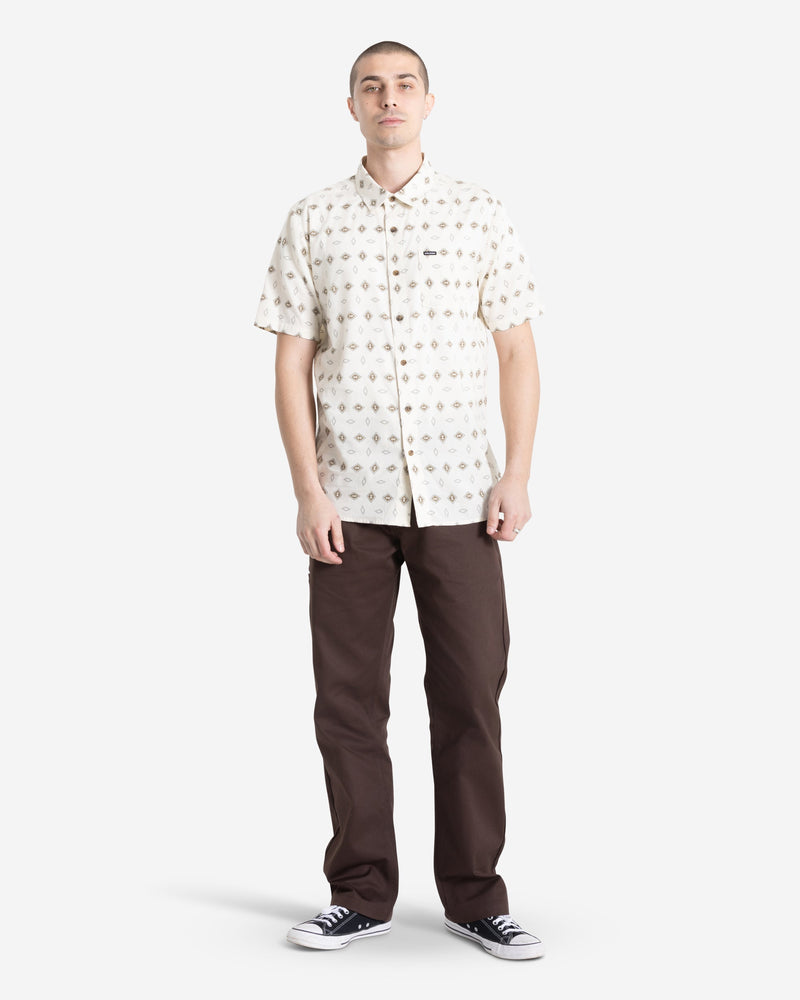 Volcom Men's Trusted Short Sleeve Tee White Print