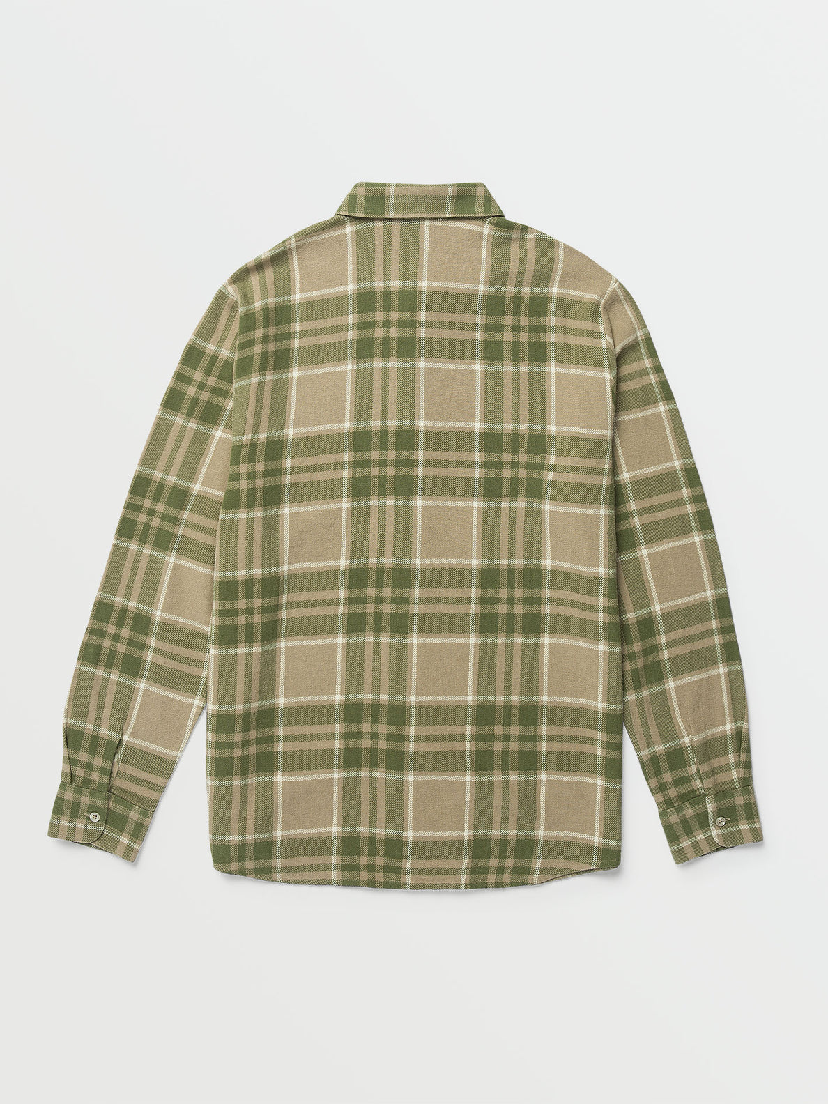 Leland Long Sleeve Flannel - Khaki
