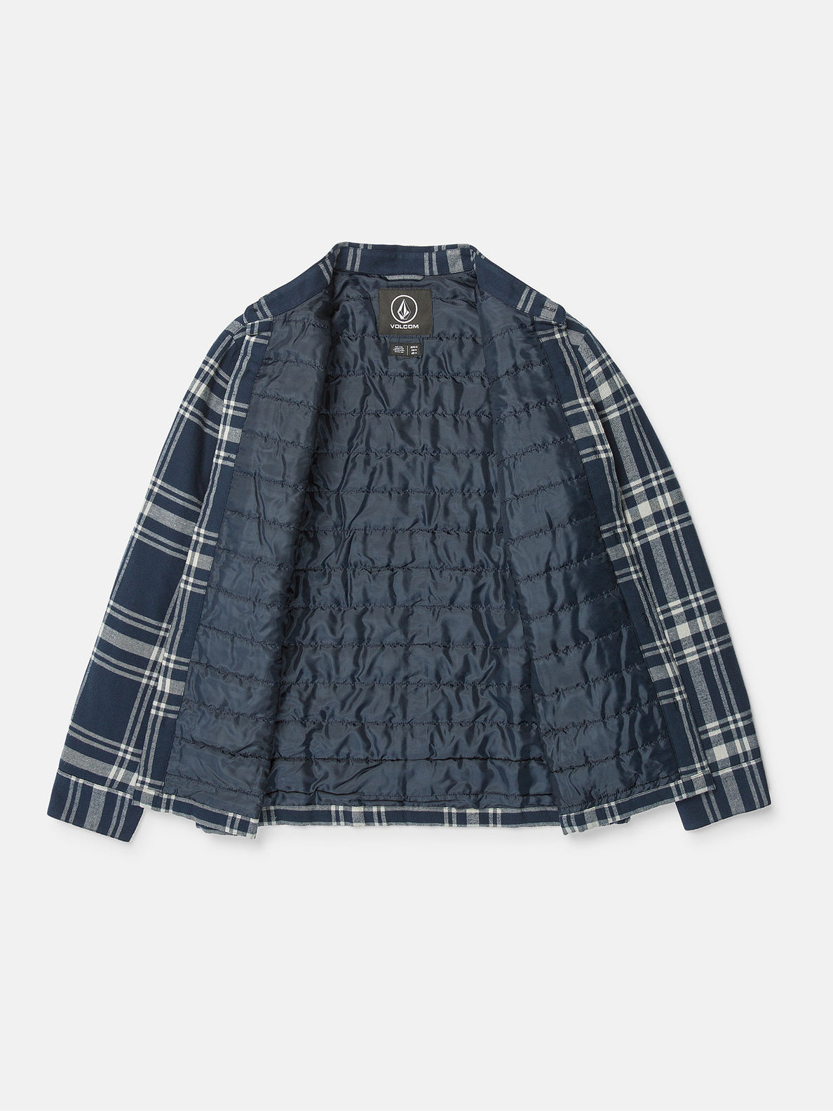 Northport Lined Long Sleeve Flannel - Navy