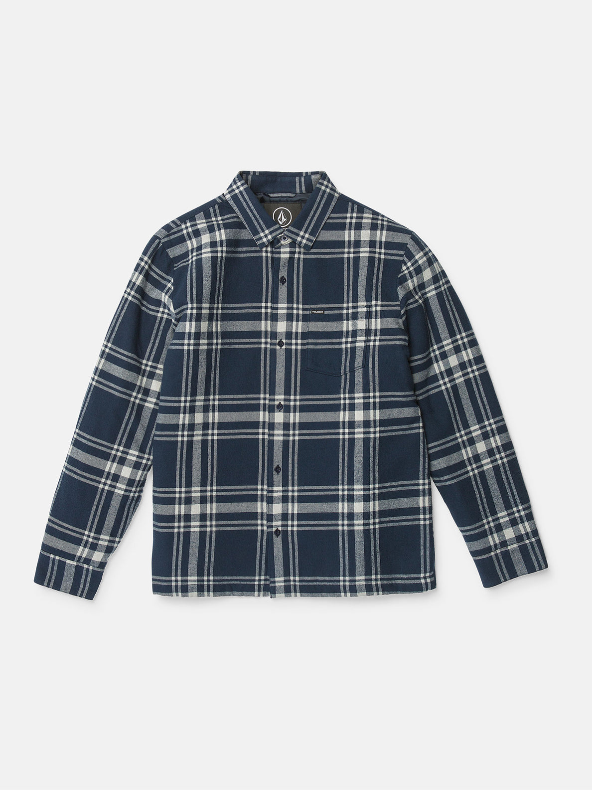 Northport Lined Long Sleeve Flannel - Navy