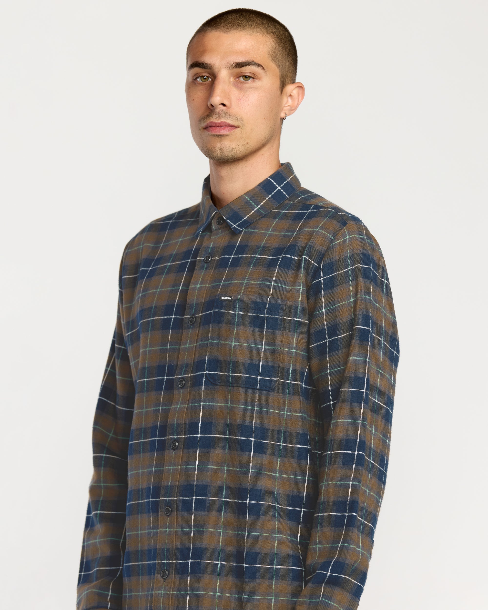 volcom dress shirt Volcom Men's Levelstone Long Sleeve Shirt