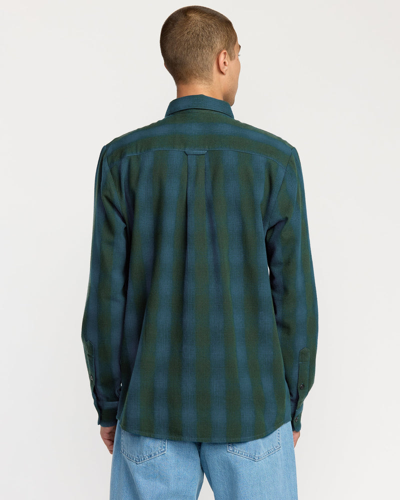 Volcom Men's Shadowstone Flannel Long Sleeve Shirt 