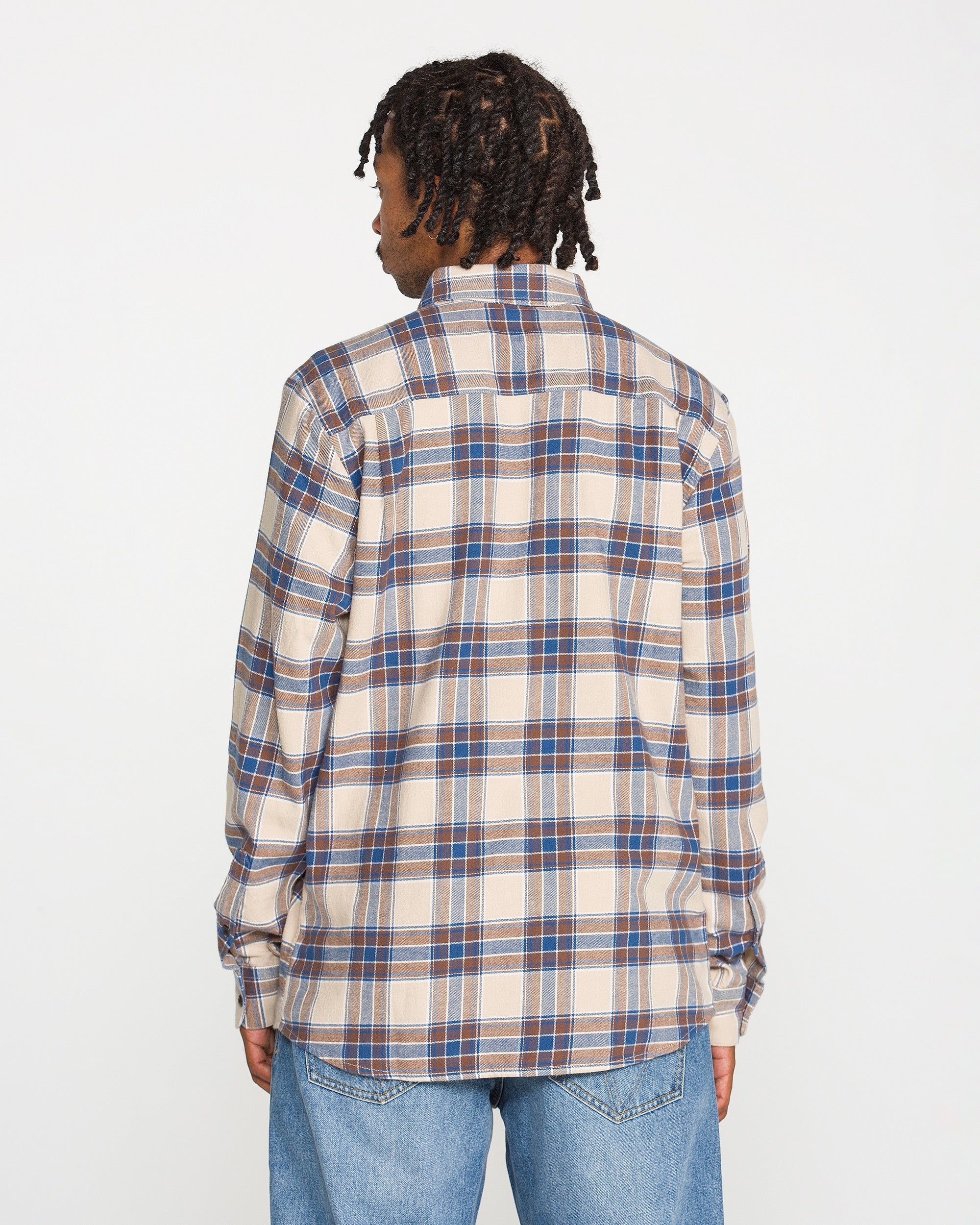Volcom Men's Caden Plaid Long Sleeve Shirt