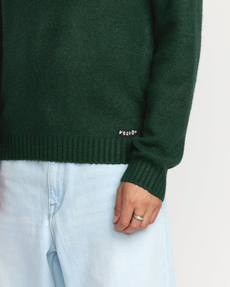 Volcom Men's Edmonder II Sweater Scarab