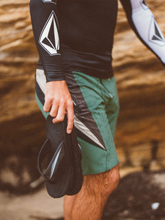 Surf Vitals Jack Robinson Mod-Tech Trunks - Fir Green