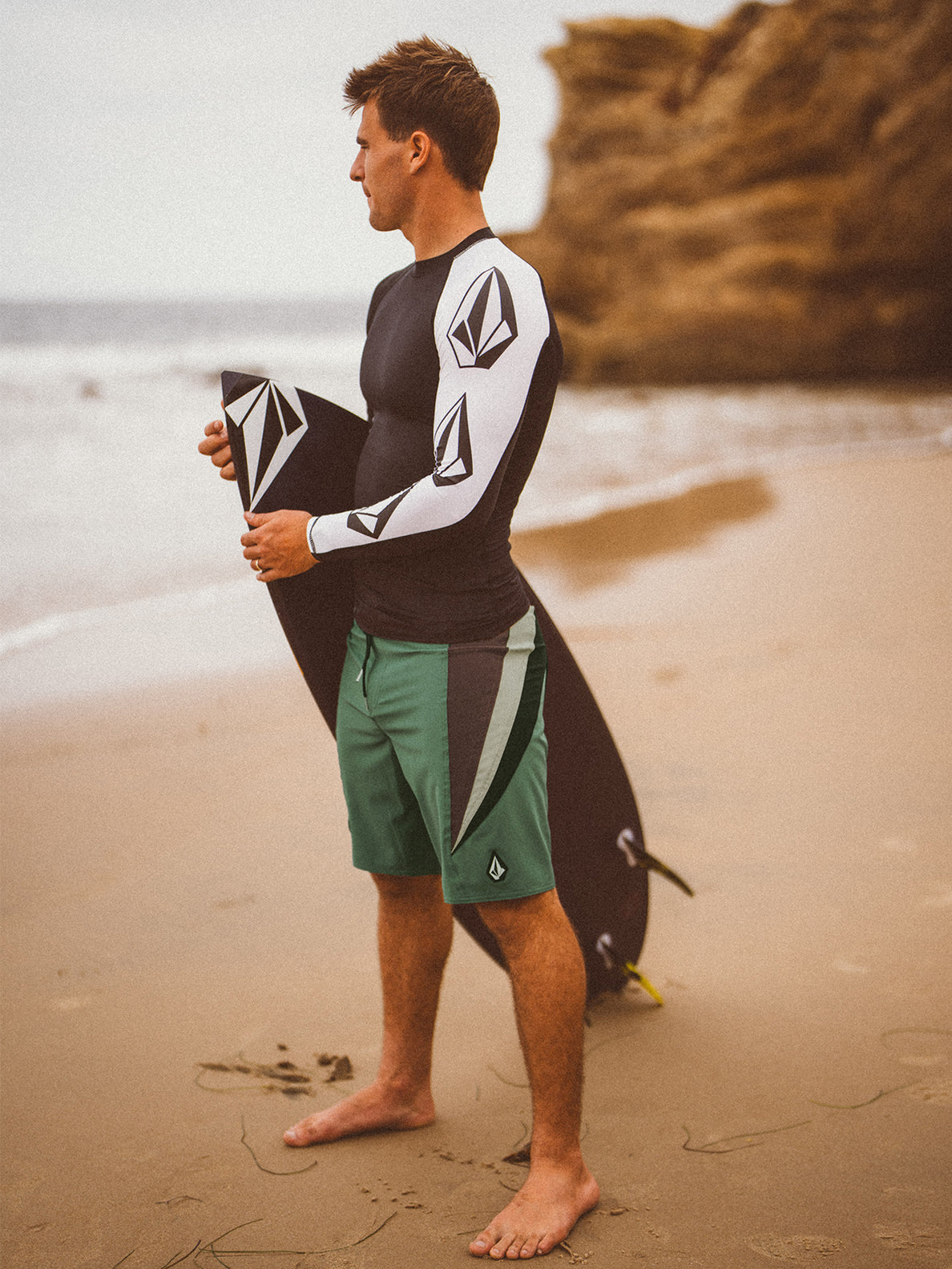 Surf Vitals Jack Robinson Mod-Tech Trunks - Fir Green