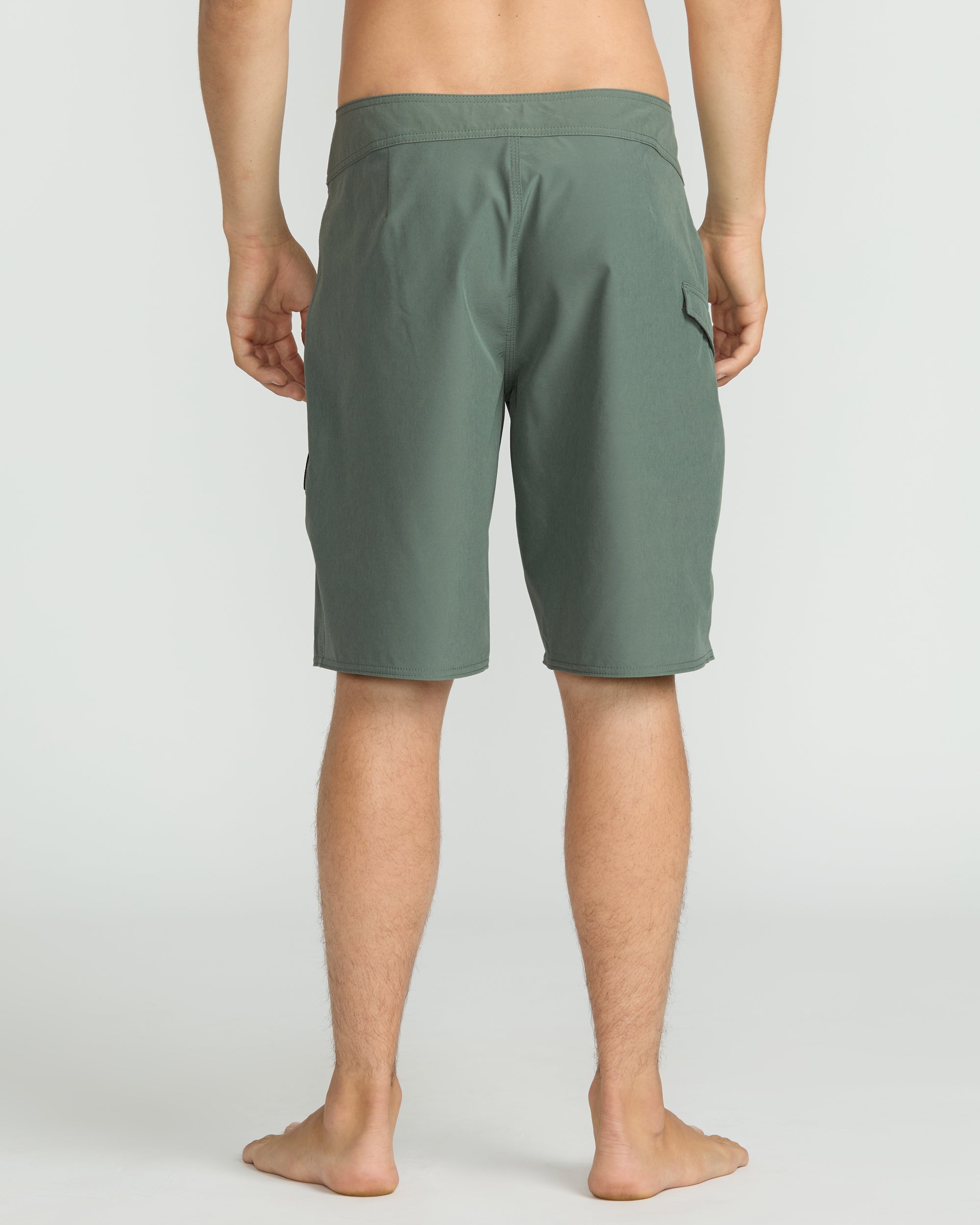 Men's Lido Solid Mod-Light Olive-Volcom