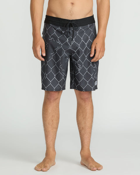 Volcom Men's Misdormeaner Stoney 19" Trunks Black