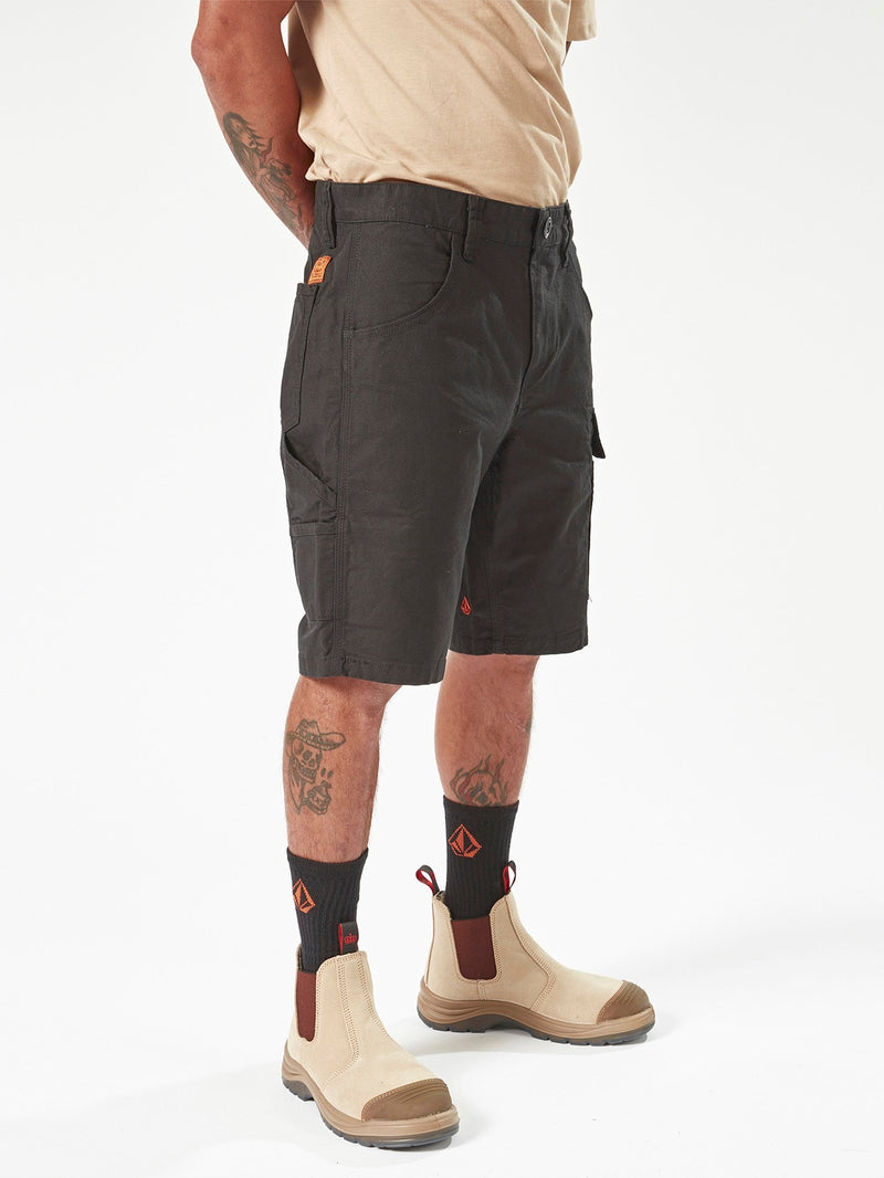 Volcom Men's Caliper Work Short 20 Black