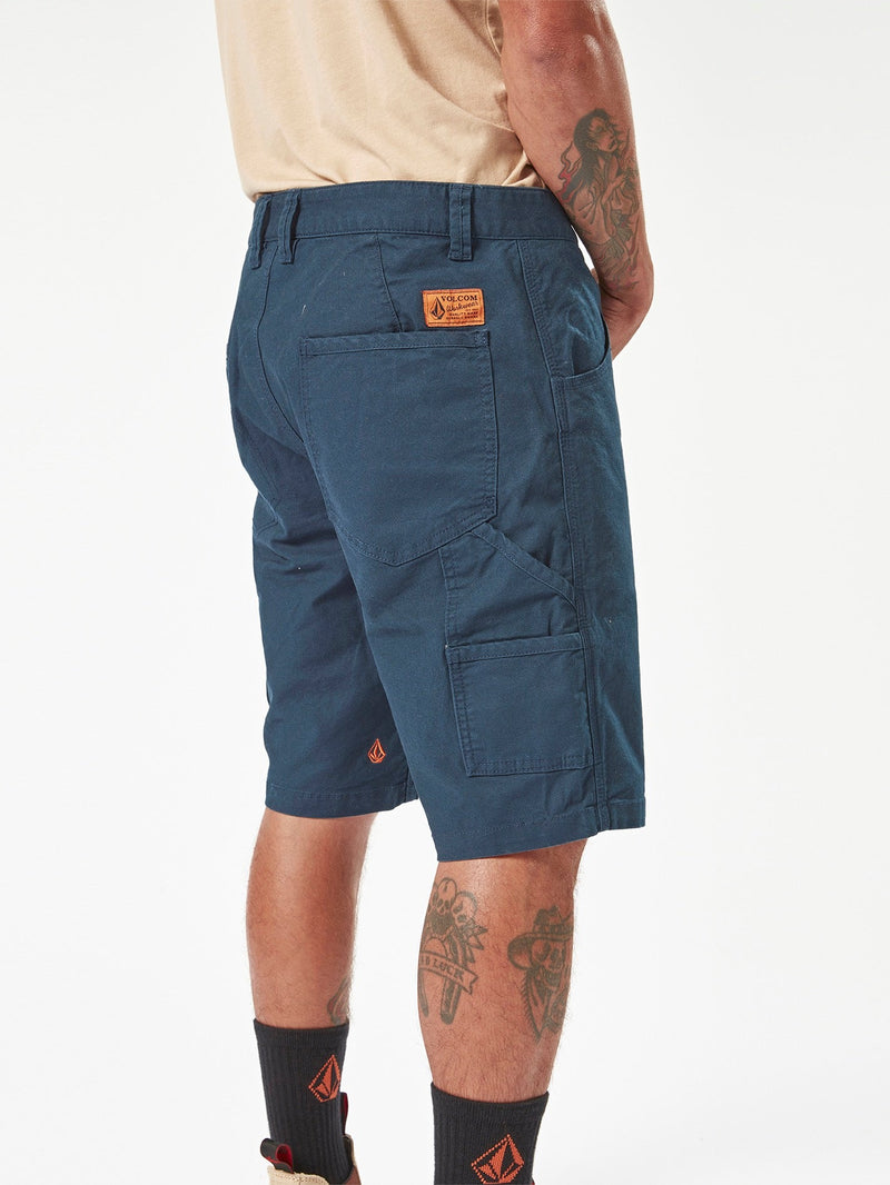 Volcom Men's Caliper Work Short 20 Navy