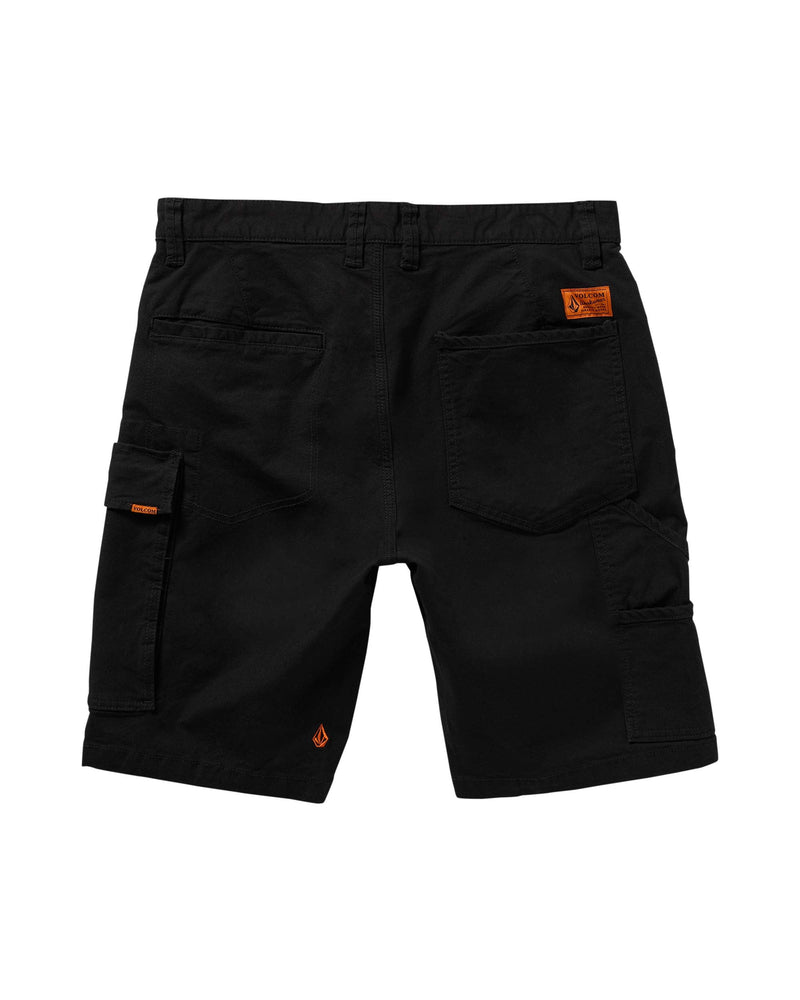 Volcom Men's Caliper II Work Shorts 20" Black