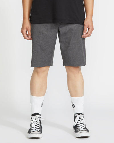 Volcom Men's Frickin Modern Stretch Shorts Charcoal Heather