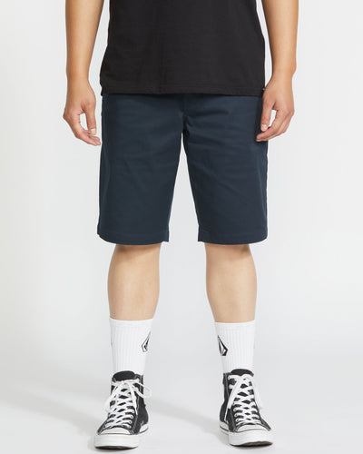 Volcom Men's Frickin Modern Stretch Shorts Dark Navy