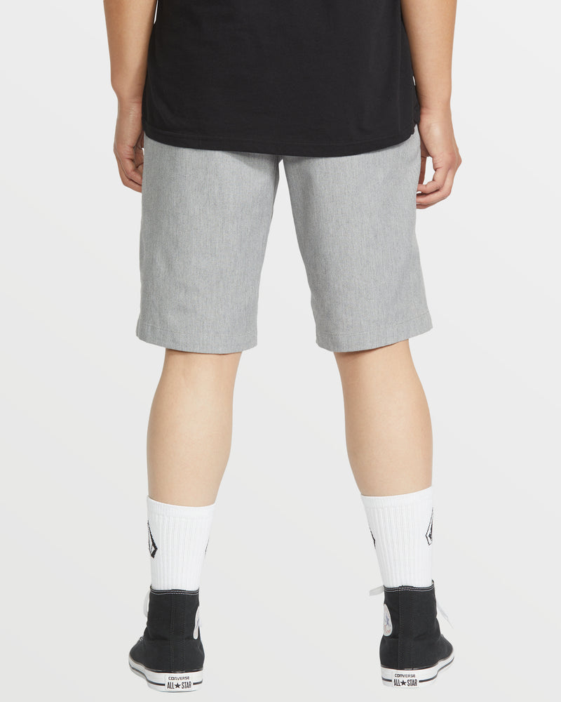 Volcom Men's Frickin Modern Stretch Shorts Storm Grey