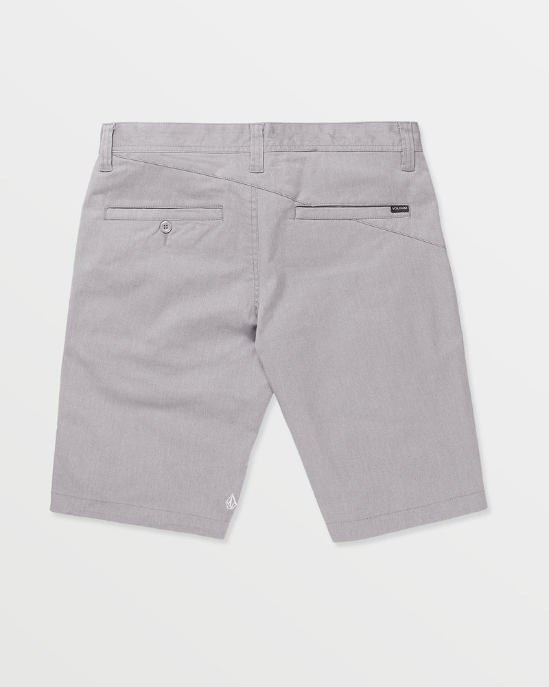 Volcom Men's Frickin Modern Stretch Shorts Storm Grey