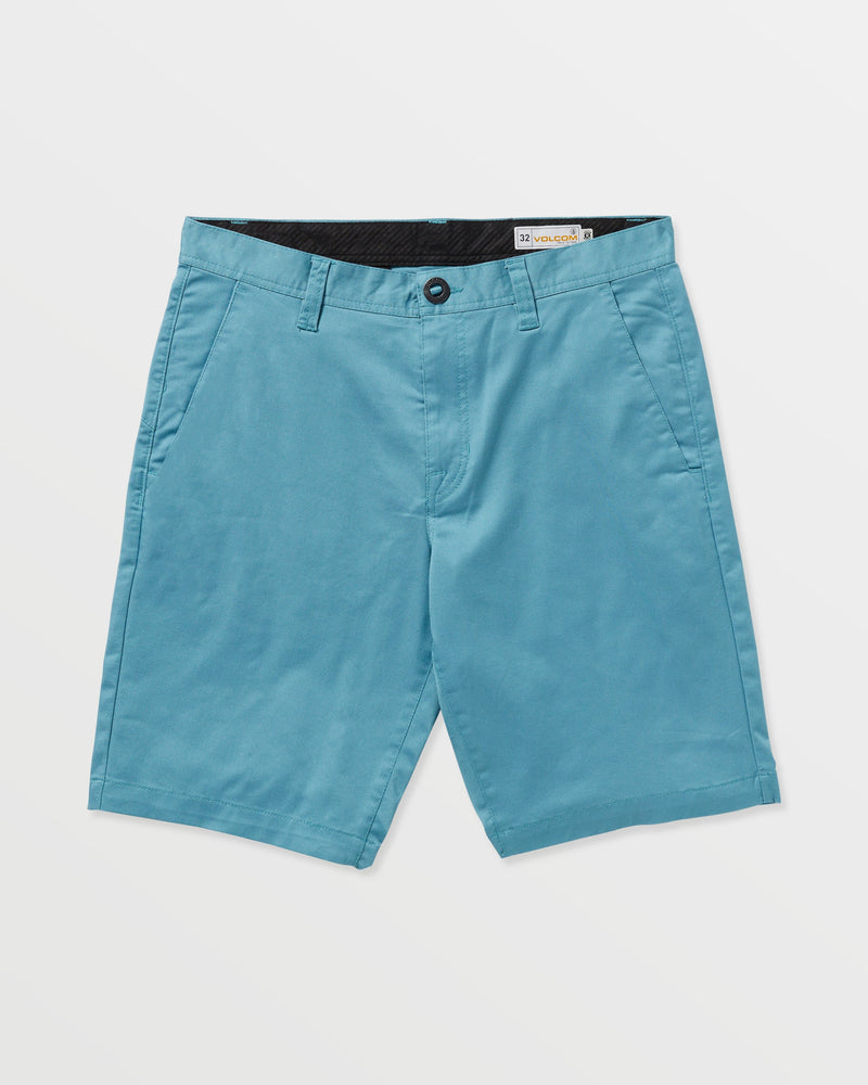 Volcom Men's Frickin Modern Stretch Shorts Used Blue
