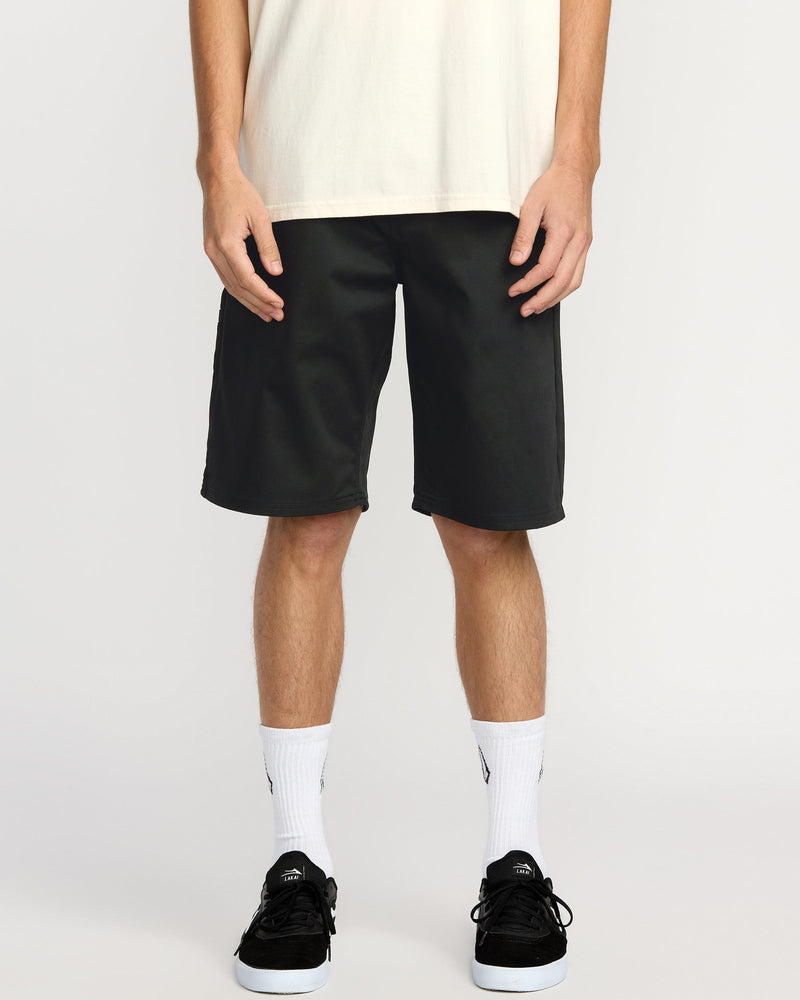 Volcom Men's Frickin Chino Shorts Black