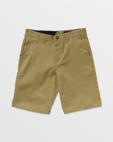 Volcom Men's Frickin Chino Shorts Dark Khaki