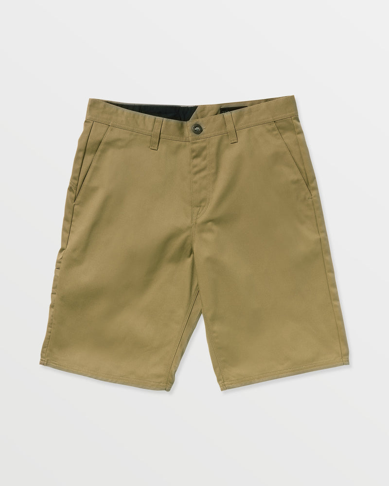 Volcom Men's Frickin Chino Shorts Dark Khaki