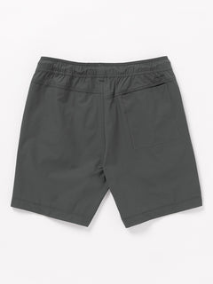 Hoxstop Elastic Waist Shorts - Asphalt Black